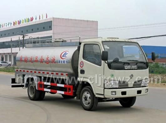 国四东风多利卡6-8吨鲜奶运输车