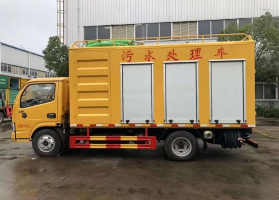 新型污水净化处理车、吸污处理车